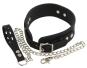 Silikon Halsband mit Leine 