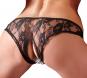 Slip Ouvert Schwarz M