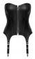 Straps-Corsage aus Leder XS