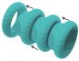 3-in-1 Cock & Ball Ring Set 