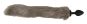 Analplug mit langem grauen Schweif (7,2 cm, Ø 3,5 cm) 