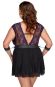 Bondage Babydoll mit Halsband XL