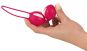 Fun Factory Smartballs Duo (10 cm, Ø bis 3,2 cm) Rot-Weiß
