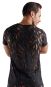 Herren Shirt Ausbrenner-Optik S