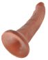 King Cock 7“ Cock (20,5 cm, Ø 4,1 cm) Tan