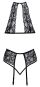 Kissable Straps-Set Blütenspitze S/M