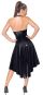 Lack-Kleid mit Schnürung S