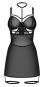 Obsessive Schwarzes Negligé Arrowel S/M
