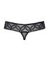 Obsessive String Schwarz S/M