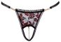 Riostring ouvert aus 2-farbiger Spitze S/M