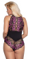 Body aus 2-farbiger Spitze XL