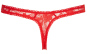Roter Ouvert Spitzenrio S