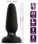 Black Velvets Liquid Silicone Plug S (Ø 3,3 cm)
