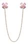 Bad Kitty Nipple Stickers with Chain Rosa 