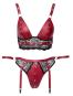 Cottelli BONDAGE Bralette plus Straps-Slip S