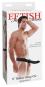Fetish Fantasy 8“ Hollow Strap-on (20 cm, Innen-Ø 4 cm) Schwarz