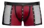 Betonende Herren Pants roter Mattlook S