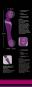 Javida Double Massager (21,8 cm, Ø max. 3,8 cm) 