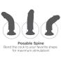 King Cock 7“ Vibrating Cock with Balls (18 cm, Ø 4,1 cm.) 