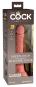 King Cock Elite 7“ Dual Density Silicone Cock (21 cm, Ø 3,5 cm) 