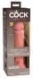King Cock Elite 8“ Dual Density Silicone Cock Light