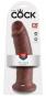 King Cock 10“ Cock (25,4 cm, Ø 6,1 cm) Brown
