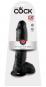 King Cock 10“ Cock with Balls (25,4 cm, Ø 5,1 cm) Black