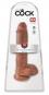 King Cock 10“ Cock with Balls (25,4 cm, Ø 5,1 cm) Tan