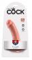 King Cock 6“ Cock (17 cm, Ø 4,3 cm) Hautfarben Hell