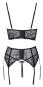 Longline-Hebe, Strapsgürtel & String ouvert 75B/S