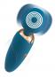 Petite Wand (14,5 cm, Massagekopf-Ø 3,6 cm) Blau