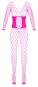 Pinker Catsuit ouvert (S-L) 