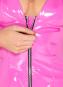 Pinkes Kleid aus Lack S