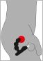 Rebel Bead-shaped Prostate Stimulator 