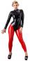 Rote Latex-Leggings S