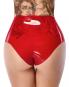 Roter Dildo-Slip aus Latex XL