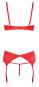 Rote Hebe, Strapsgurt und String 75B