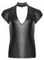 Schwarzes betonendes Shirt S