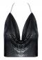Schwarzes Metall-Top 