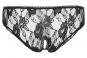 Slip Ouvert Schwarz M