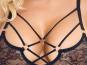 Stringbody ouvert aus feiner Blütenspitze S
