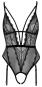 Stringbody ouvert mit abnehmbaren Strapsen S