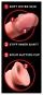 King Cock Plus 3D Triple Density Dildo mit schwingenden Hoden 19,5 cm