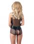 Schwarzer Wetlook Body S
