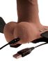 6“ Hollow Strap-on with Balls (17,8 cm, Ø 4,8 cm) 
