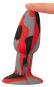 ANOS Tricolour Butt Plug (11,5 cm, Ø 2,5 bis 4 cm) 