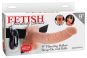 Fetish Fantasy Vibrating Hollow Strap-On with Balls 24 cm