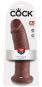King Cock 10“ Cock (25,4 cm, Ø 6,1 cm) Brown
