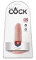 King Cock 5" Cock (14 cm, Ø 3,8 cm) Hautfarben Hell