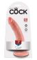 King Cock 7“ Cock (20,5 cm, Ø 4,1 cm) Flesh